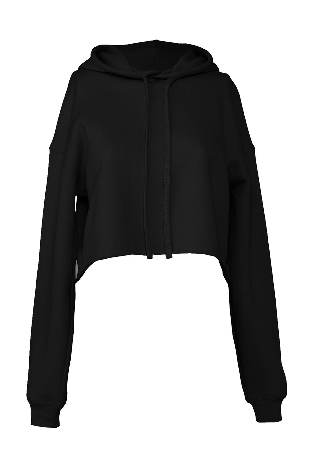 Women's Cropped Fleece Hoodie