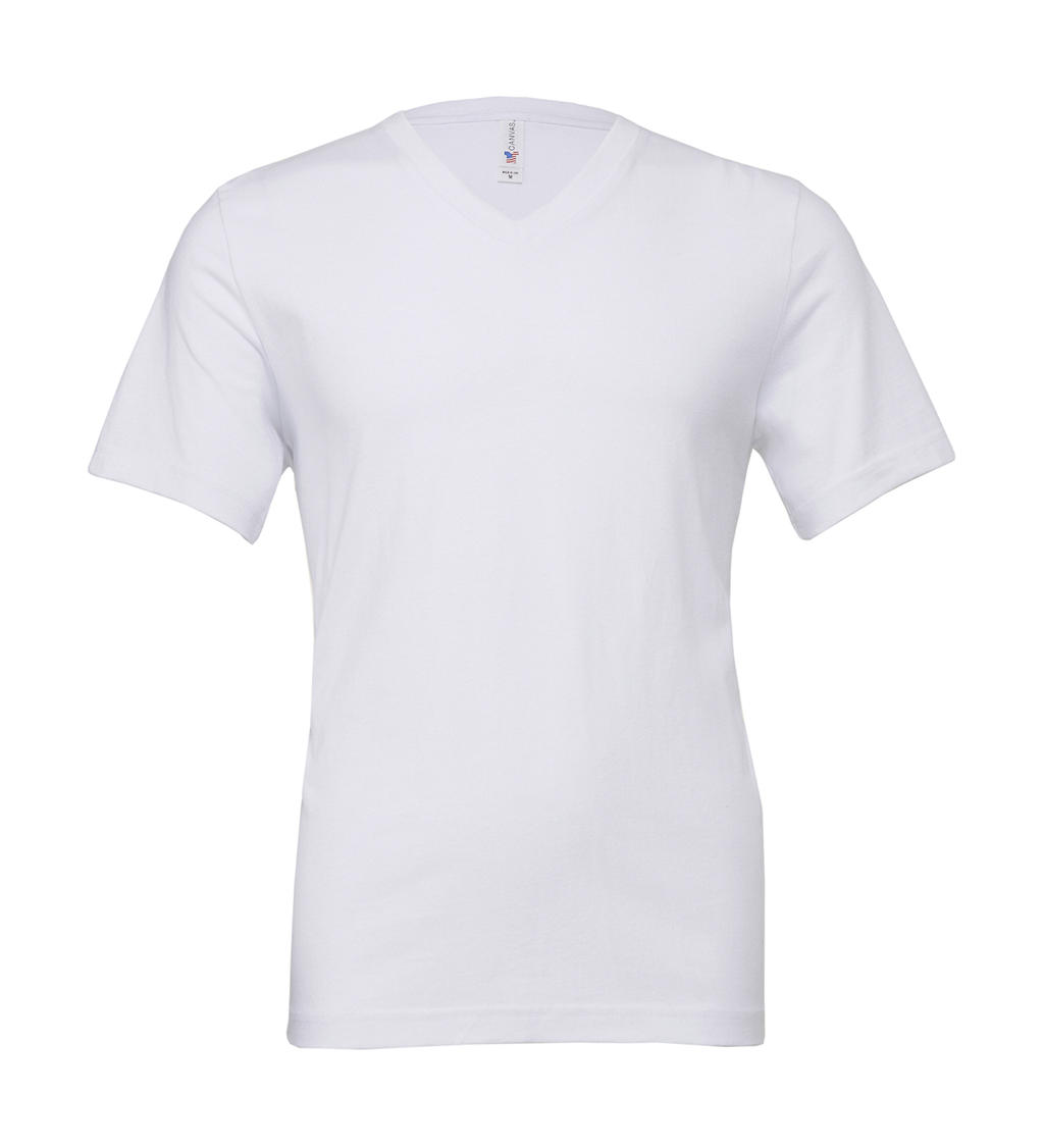 Unisex Jersey V-Neck T-Shirt