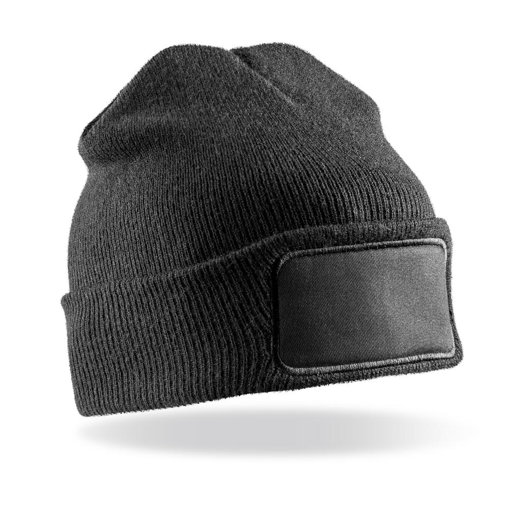 Recycled Double Knit Printers Beanie