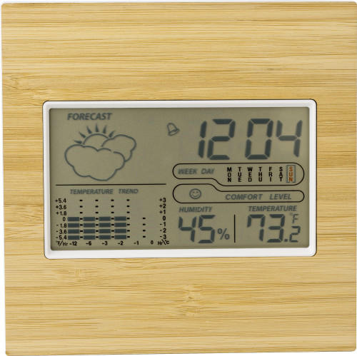 Bamboo weather station