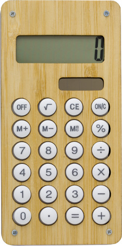 Bamboo calculator