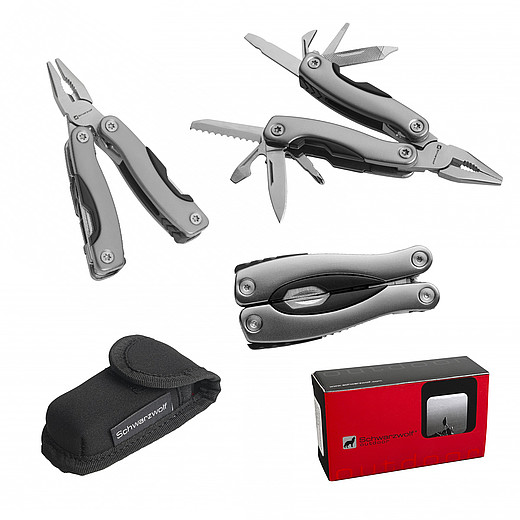 SCHWARZWOLF PONY NEW, 13-in-1 mini multitool