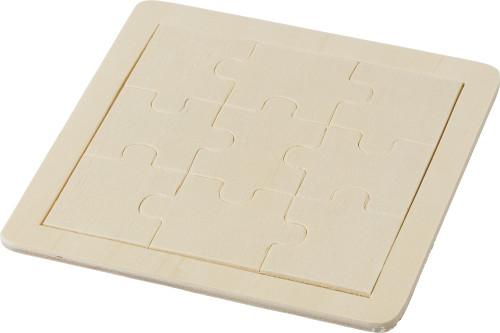 Wooden nine piece puzzle Alvaro