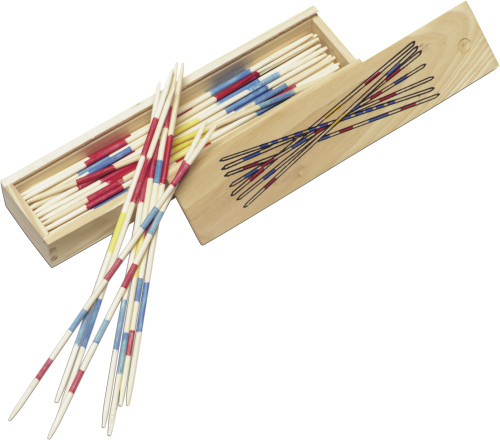 Wooden Mikado game Cas