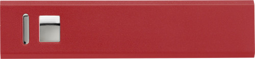 Alumiininen virtapankki (Powerbank) 2600 mAh Kathy