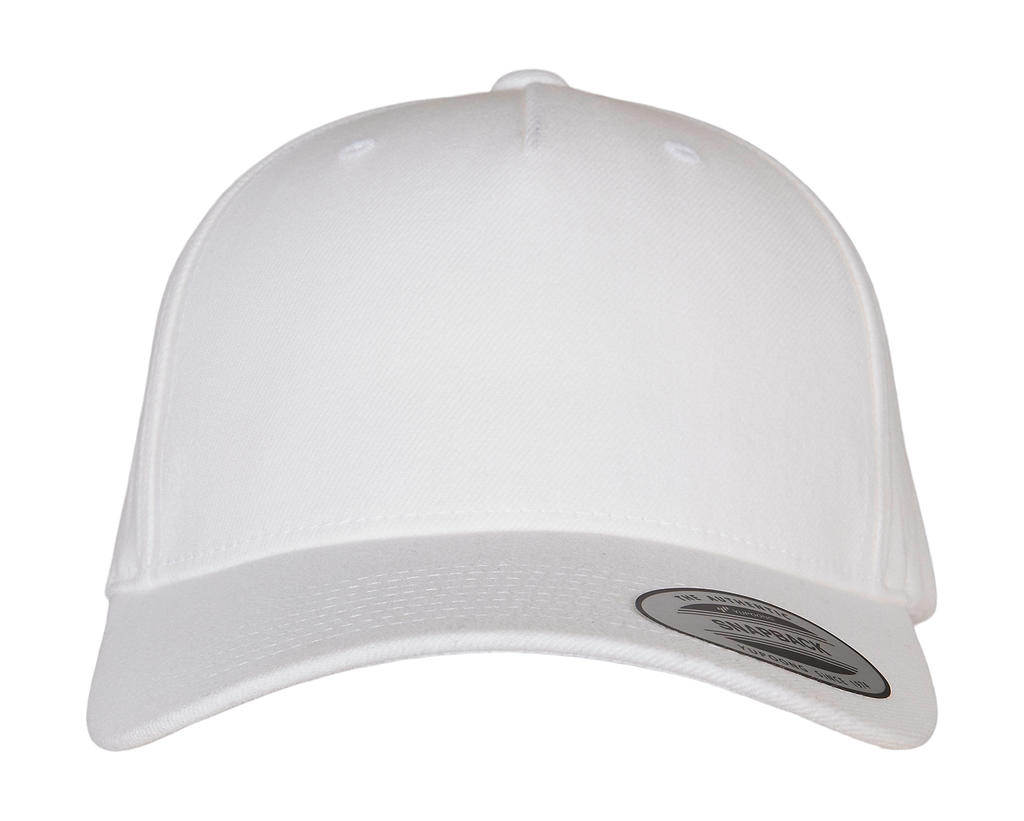 5-Panel Premium Curved Visor Snapback Cap