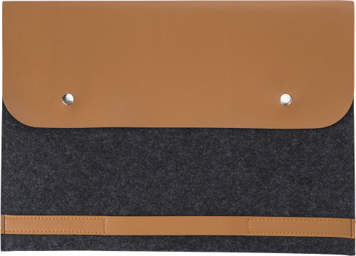 RPET felt laptop pouch Jonathan