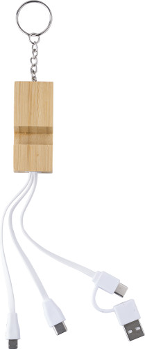 Bamboo keychain Sutton