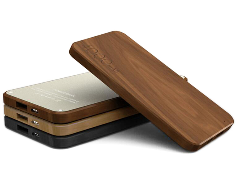 Powerbank wood