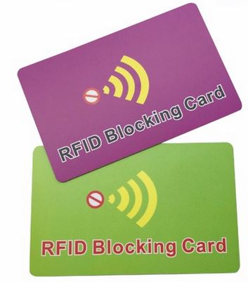 RFID blocking card