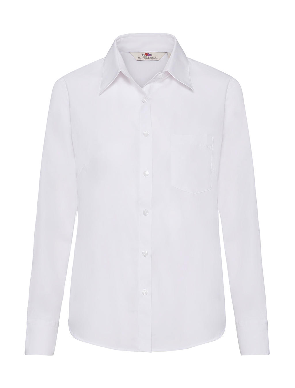 Ladies Poplin Shirt LS