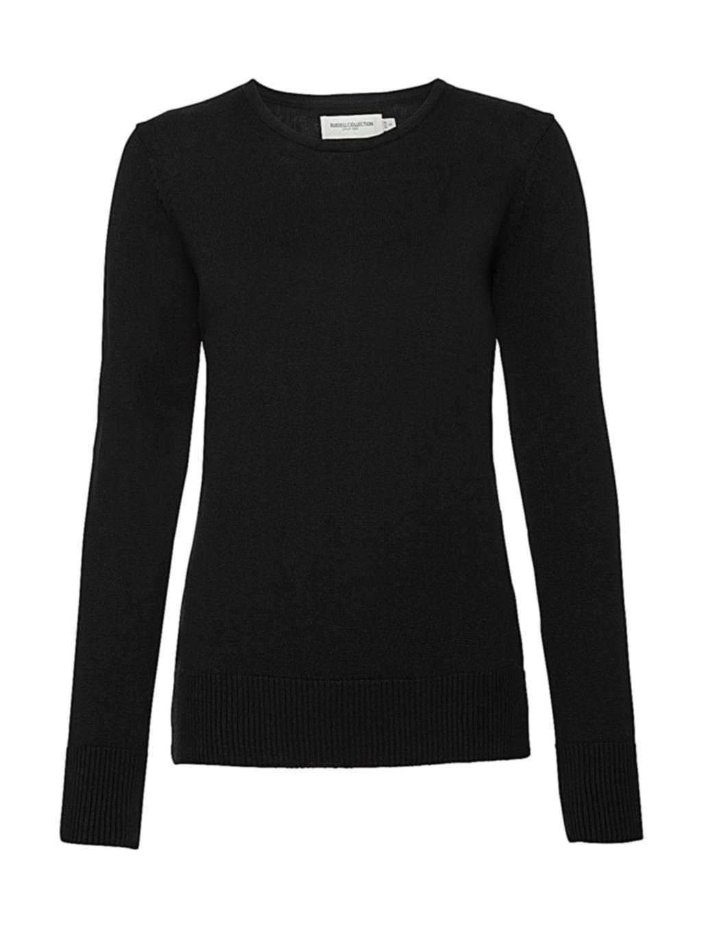 Ladies' Crew Neck Knitted Pullover